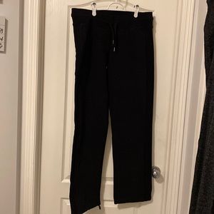 Lululemon black sweat pants